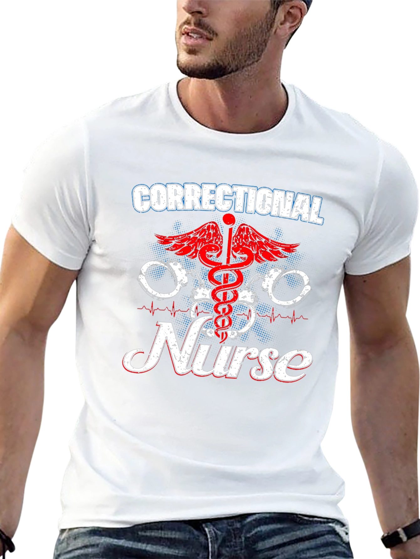 Correctional Nurse Graphic T-Shirt