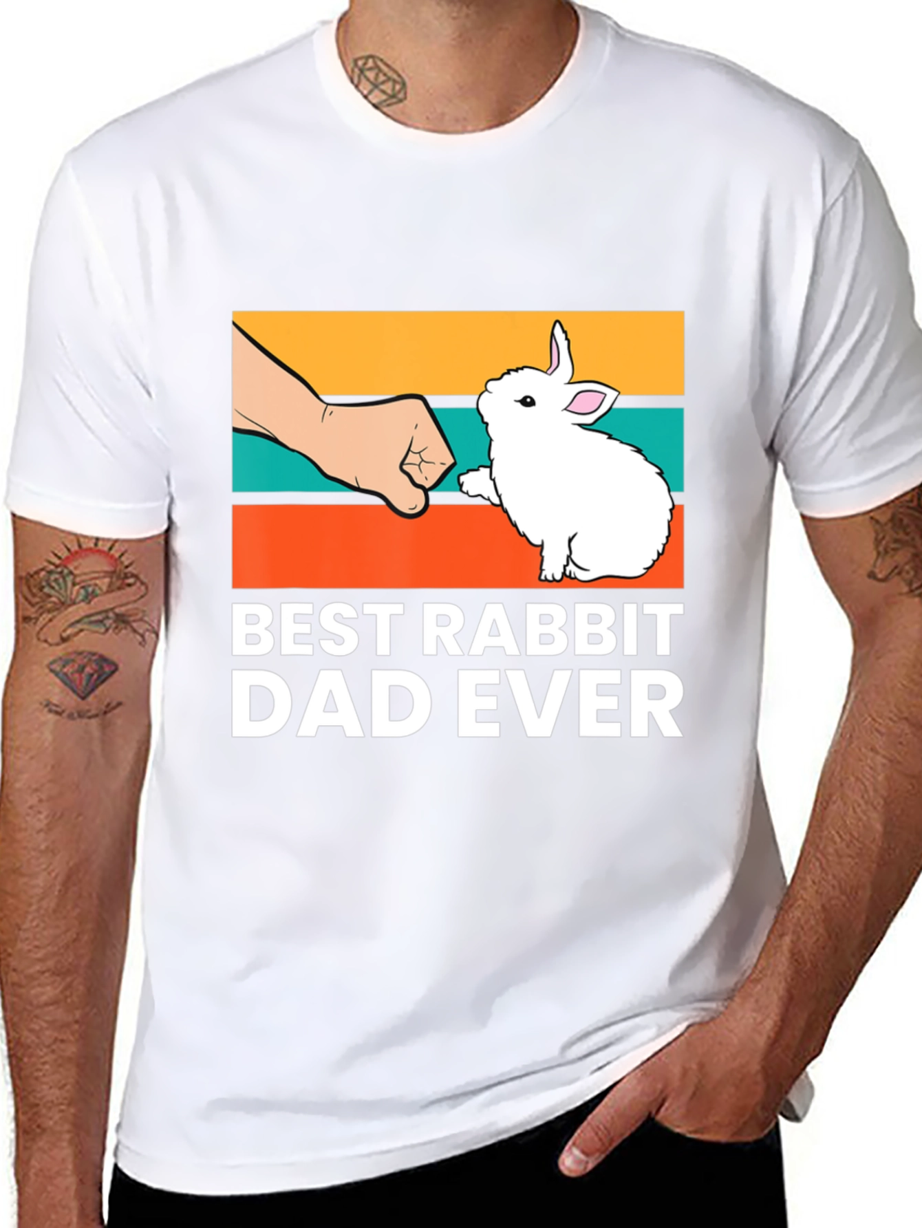 Best Rabbit Dad Ever T-Shirt