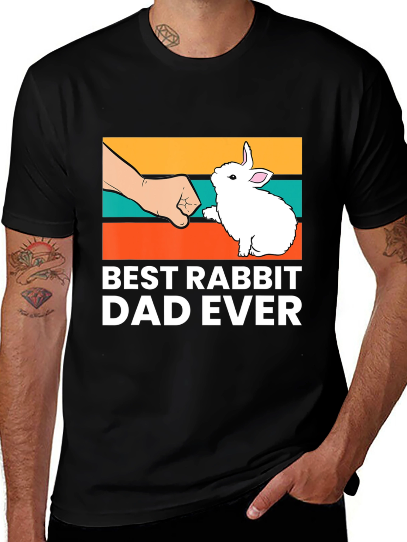 Best Rabbit Dad Ever T-Shirt