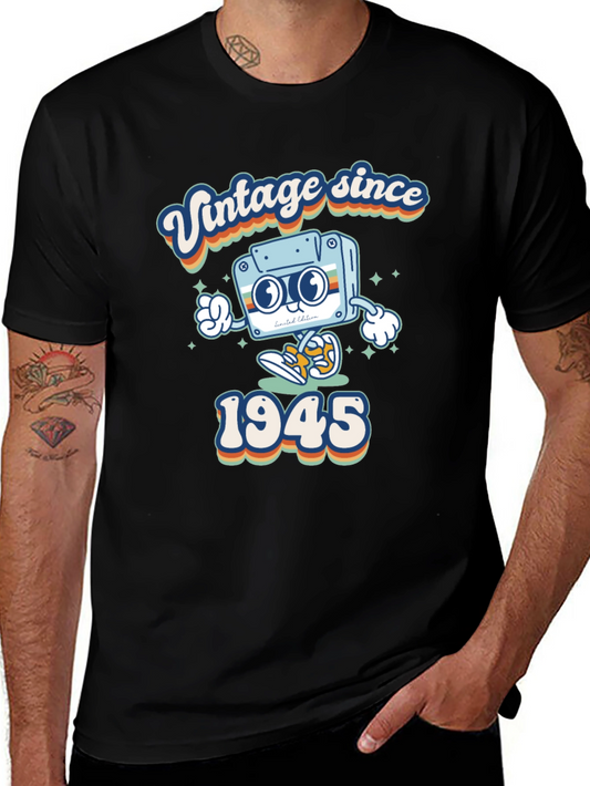 Vintage Since 1945 Cassette Tape T-Shirt