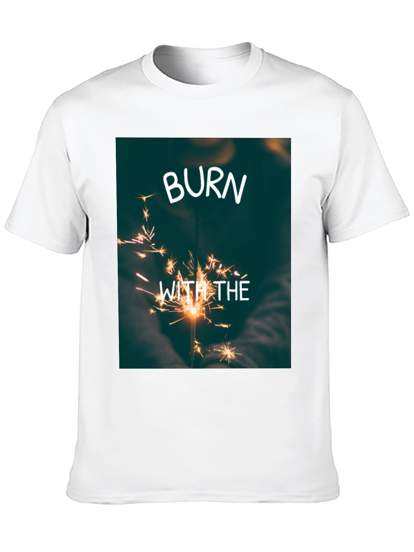 Burn With The Light T-Shirt - Black