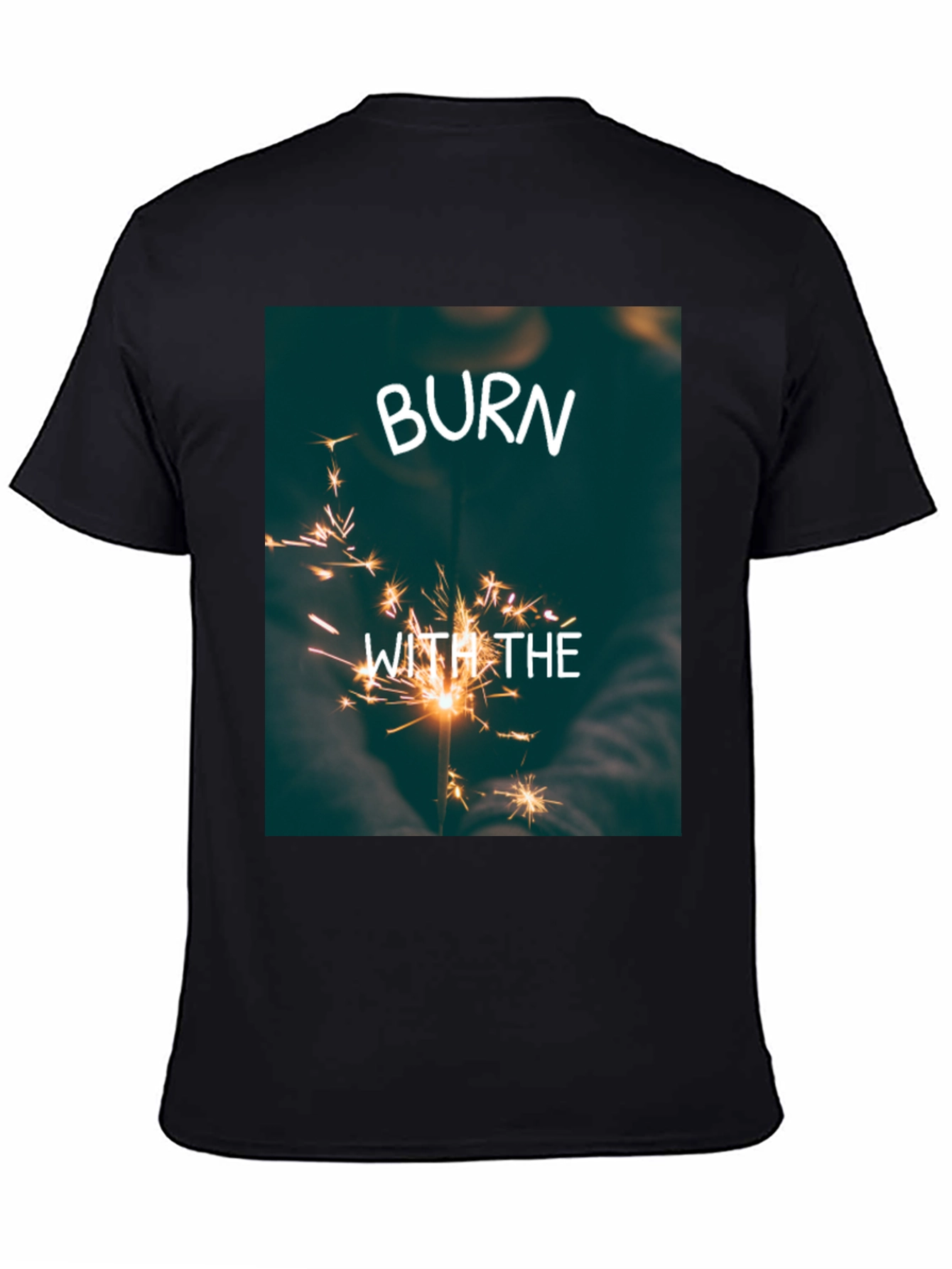 Burn With The Light T-Shirt - Black