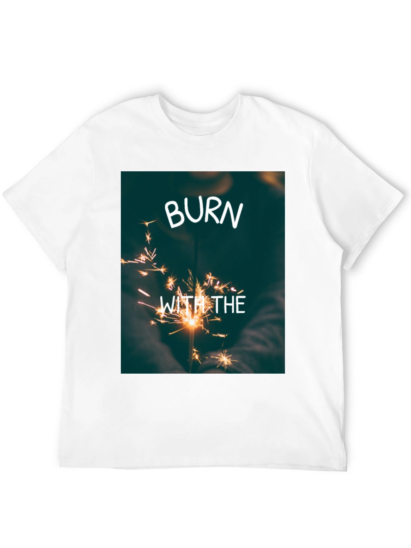 Burn With The Light T-Shirt - Black