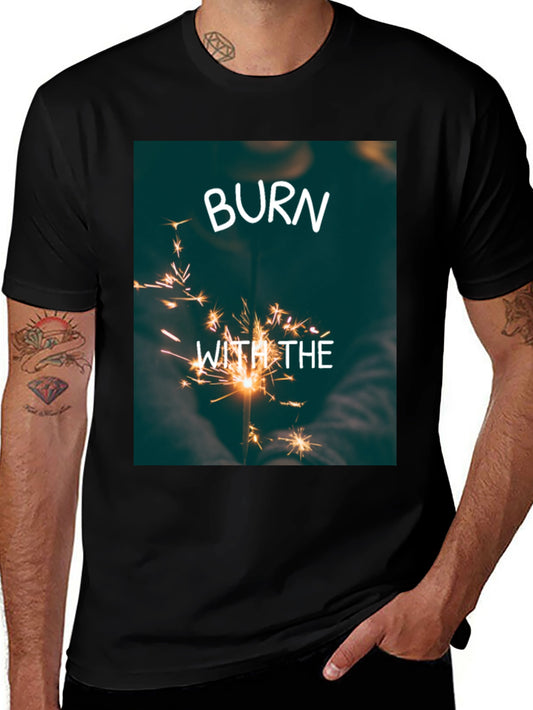Burn With The Light T-Shirt - Black