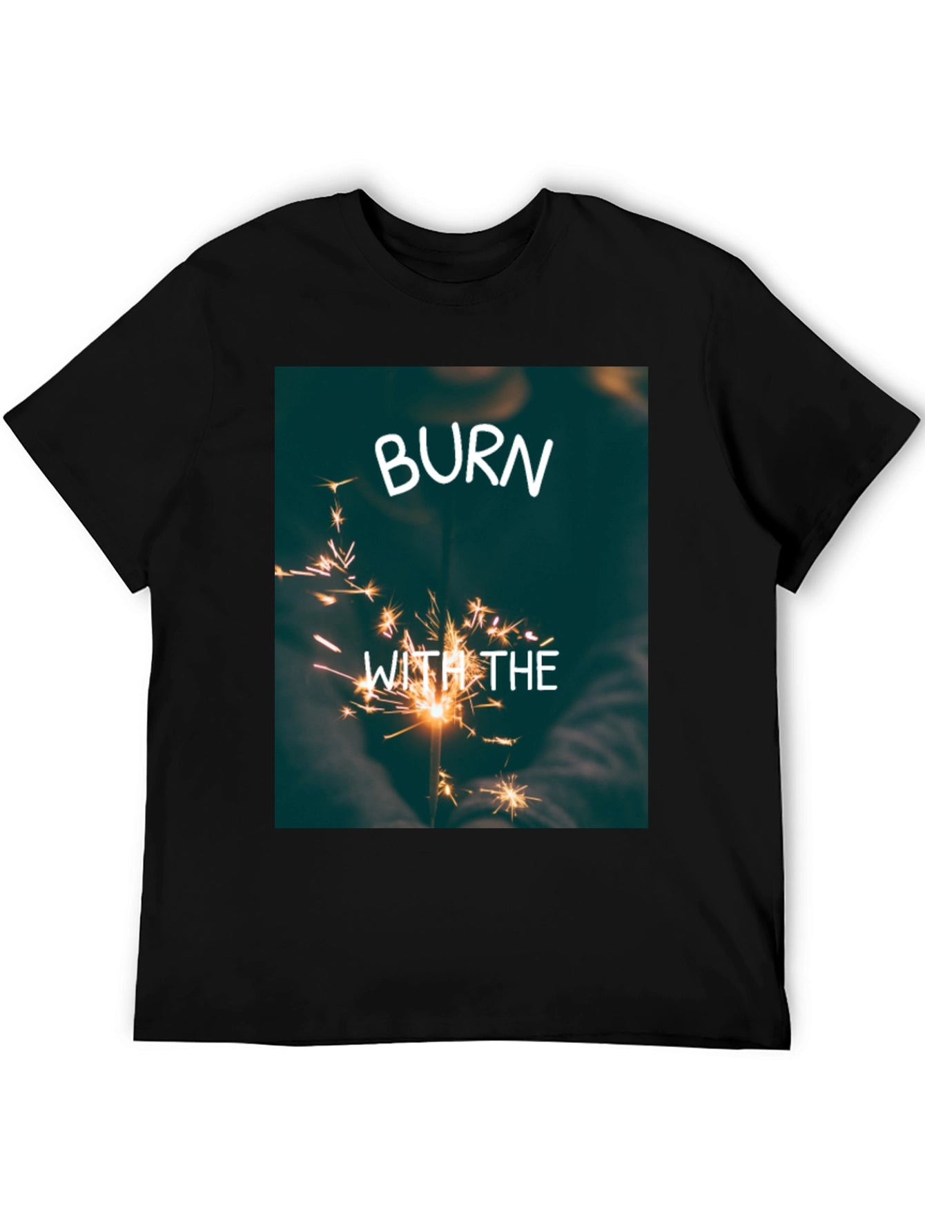 Burn With The Light T-Shirt - Black