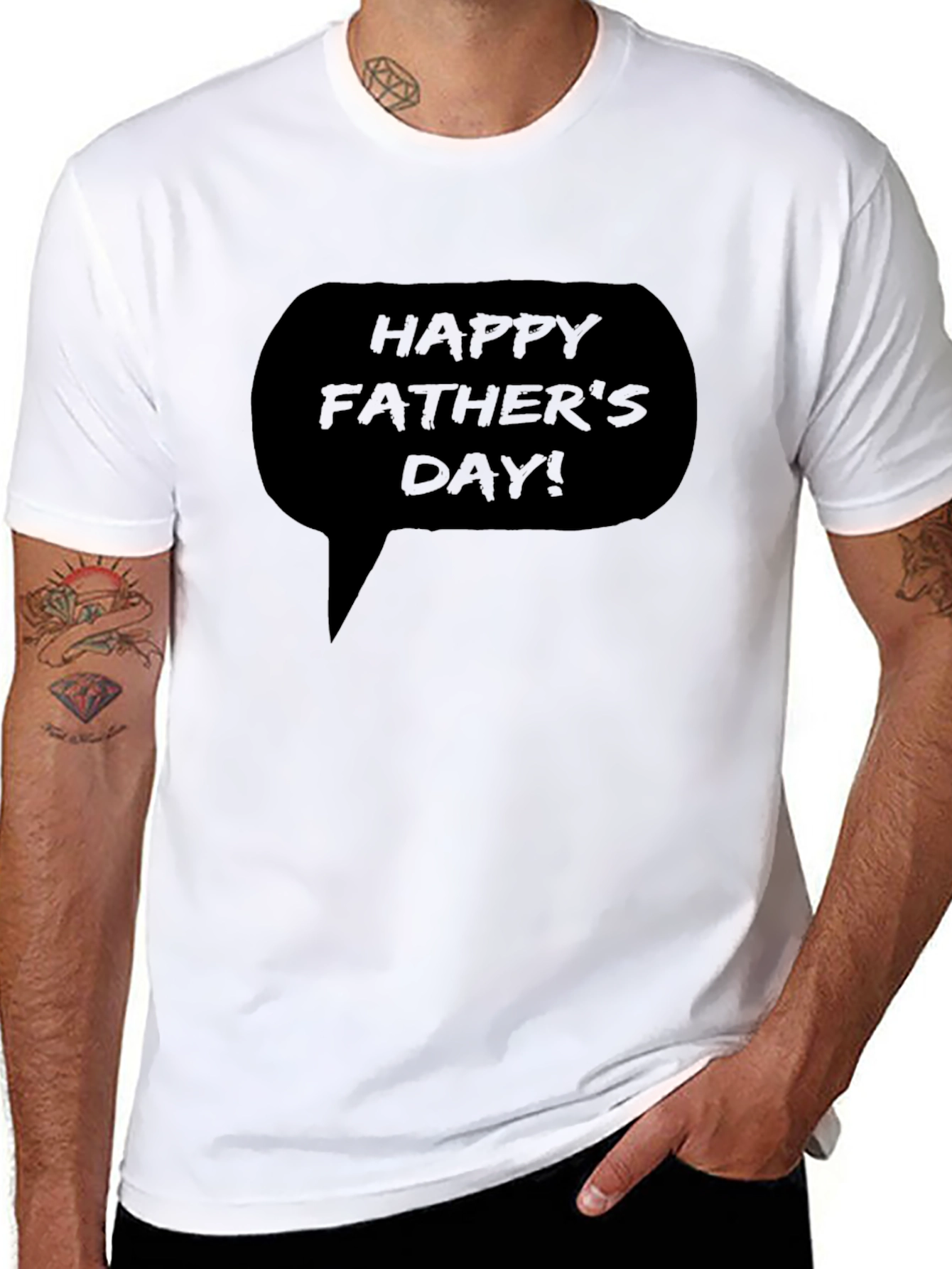 Happy Fathers Day Graphic T-Shirt