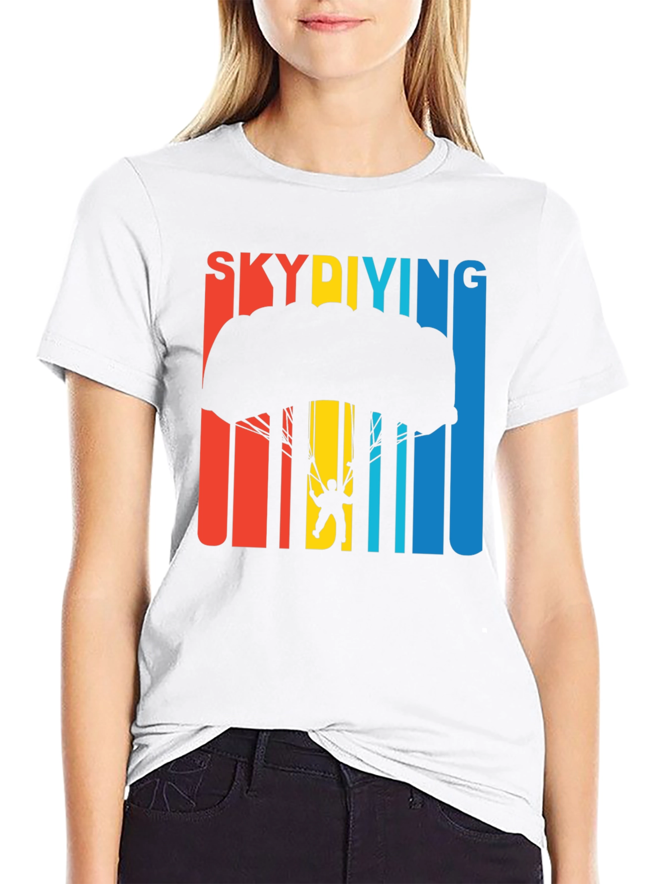 Skydiving Graphic T-Shirt