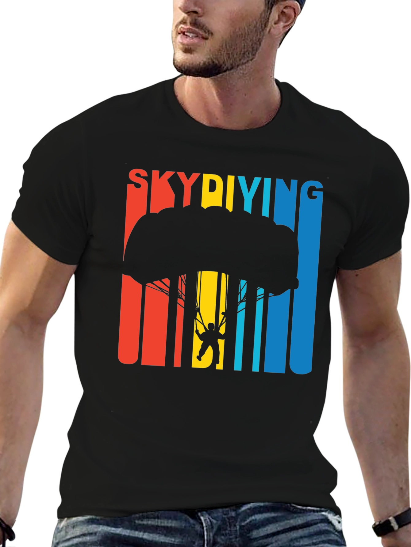 Skydiving Graphic T-Shirt