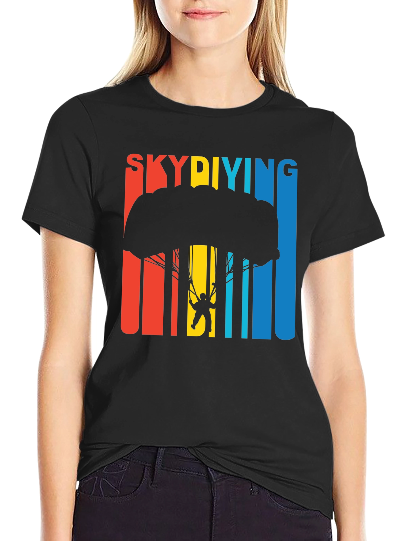 Skydiving Graphic T-Shirt