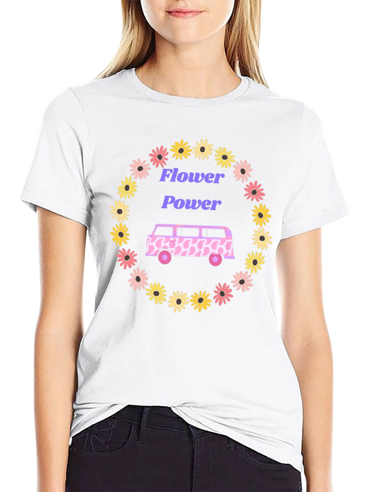 Flower Power Graphic Tee
