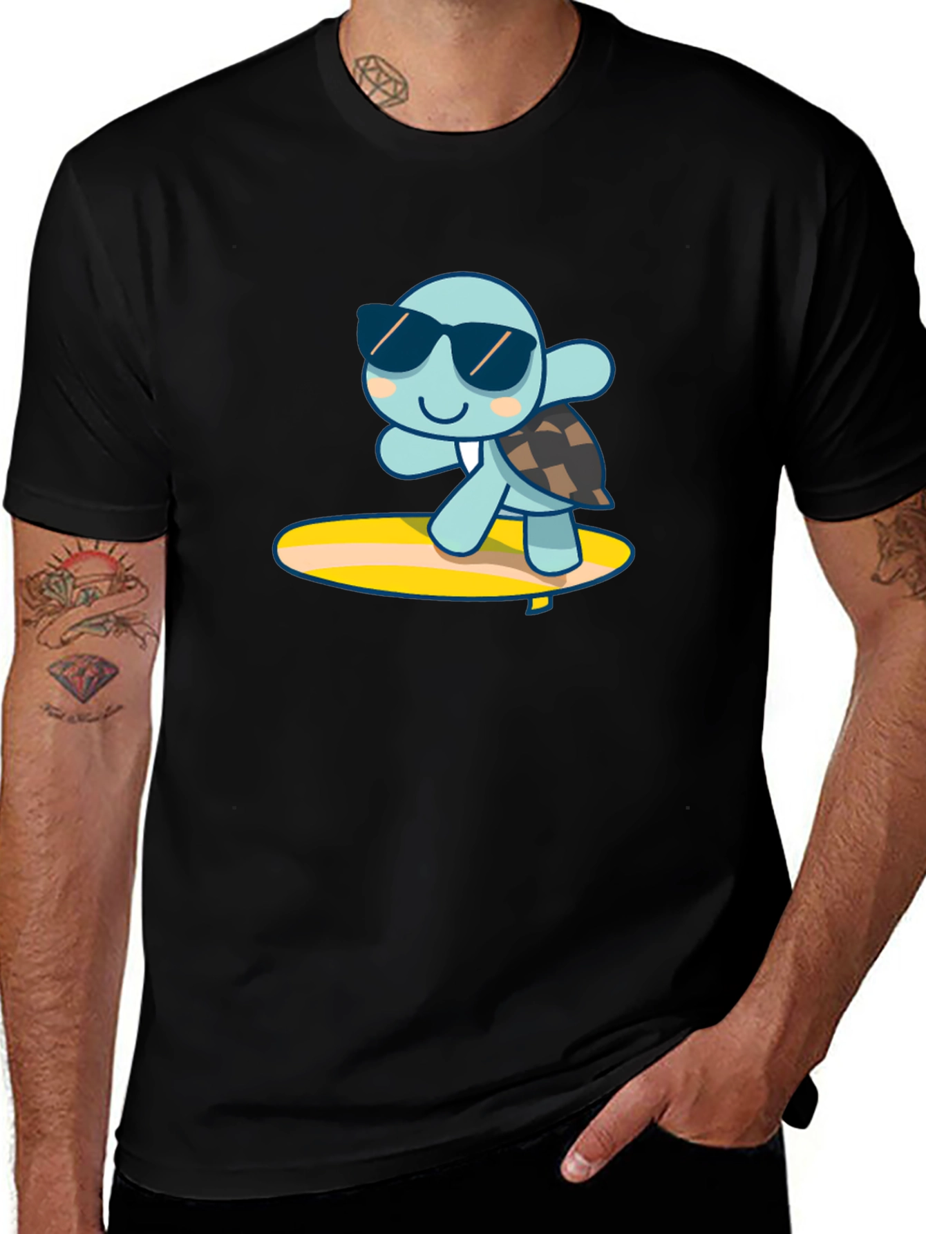Cool Turtle Surf T-Shirt