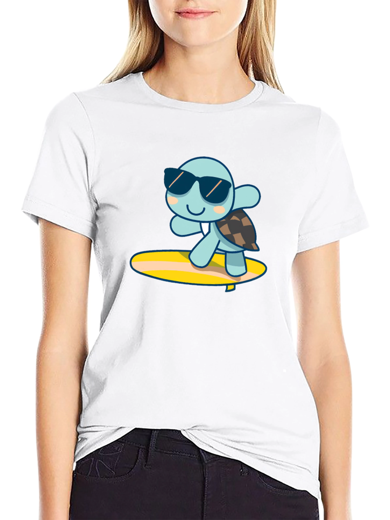 Cool Turtle Surf T-Shirt