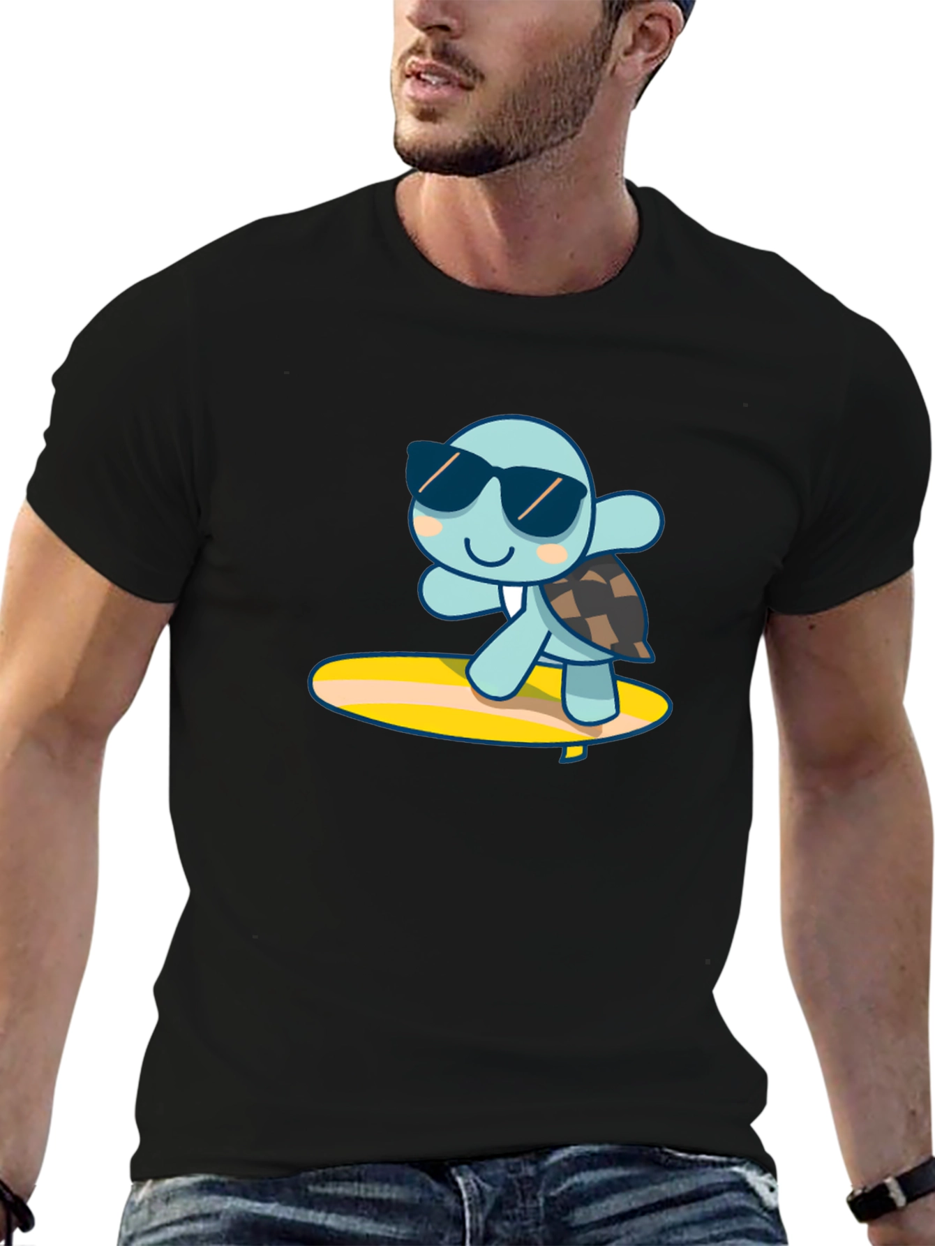 Cool Turtle Surf T-Shirt