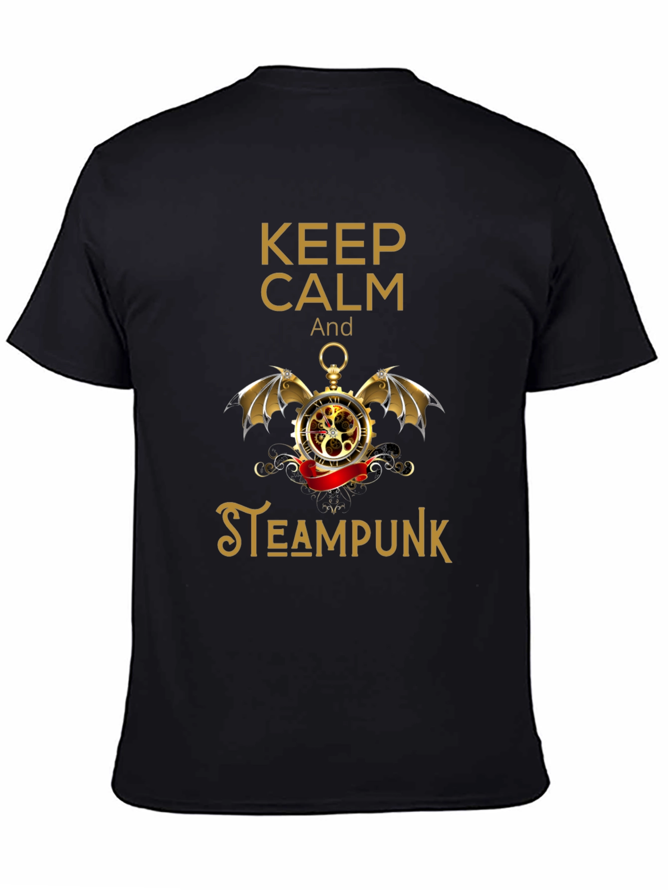 Steampunk T-Shirt - Keep Calm Style