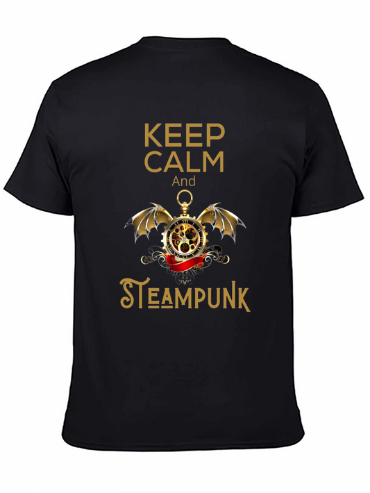 Steampunk T-Shirt - Keep Calm Style