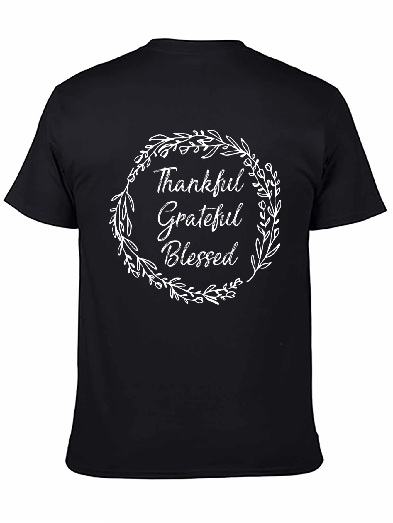 Thankful Grateful Blessed Graphic Tee