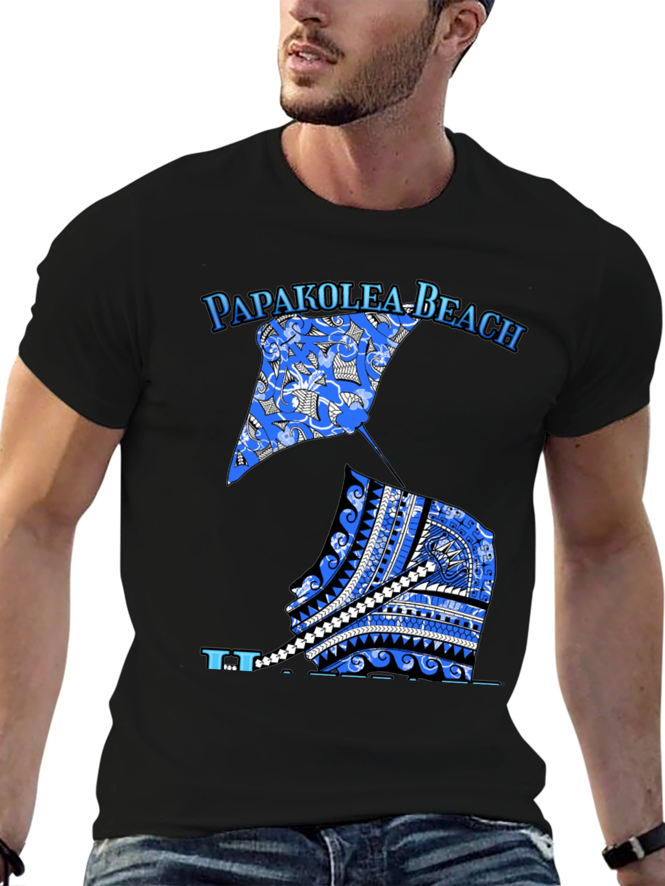 Papakoela Beach Stingray Graphic Tee