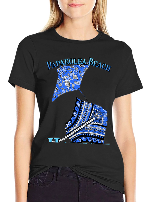 Papakoela Beach Stingray Graphic Tee