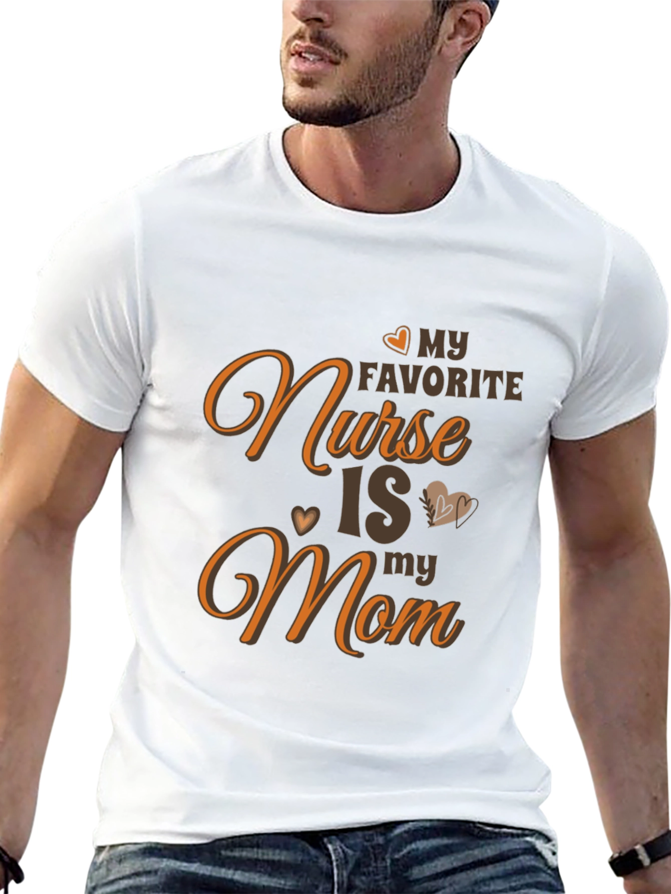 My Favorite Nurse Is My Mom Graphic T-Shirt