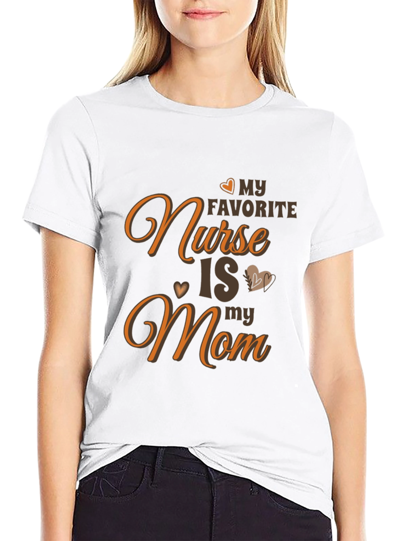 My Favorite Nurse Is My Mom Graphic T-Shirt