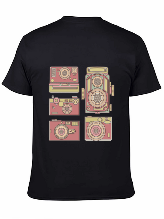 Retro Camera T-Shirt - Unique Photographic Design