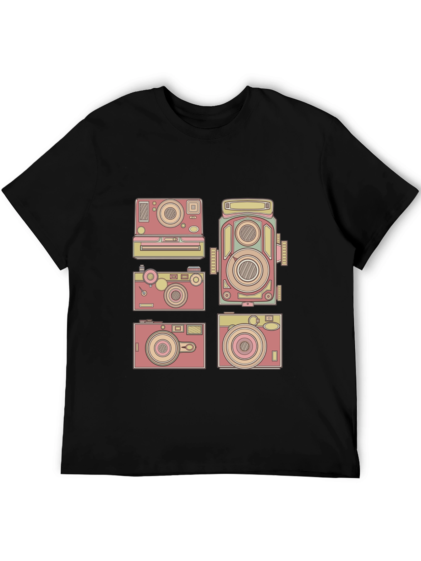 Retro Camera T-Shirt - Unique Photographic Design