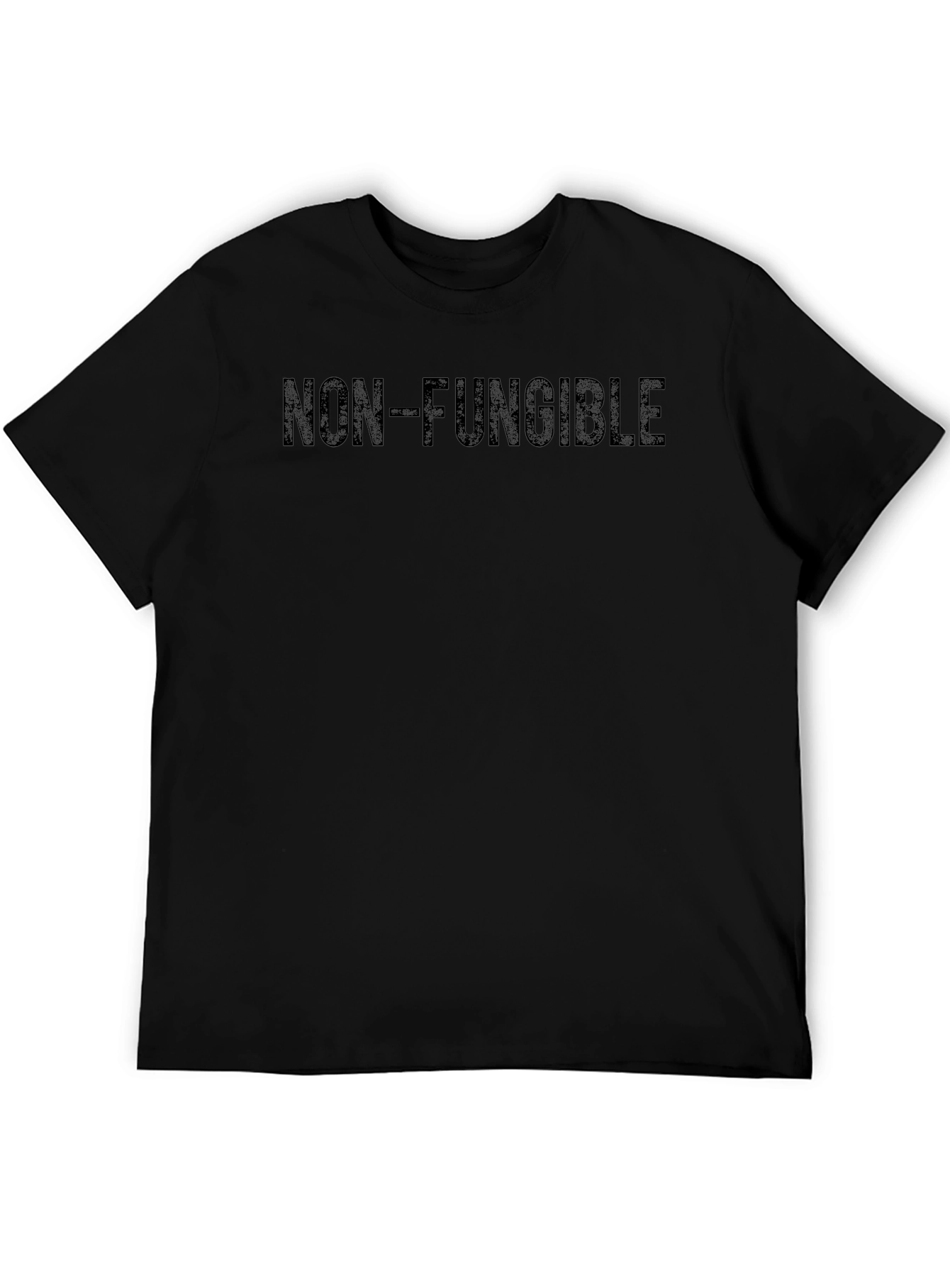 Non-Fungible Black Graphic Tee