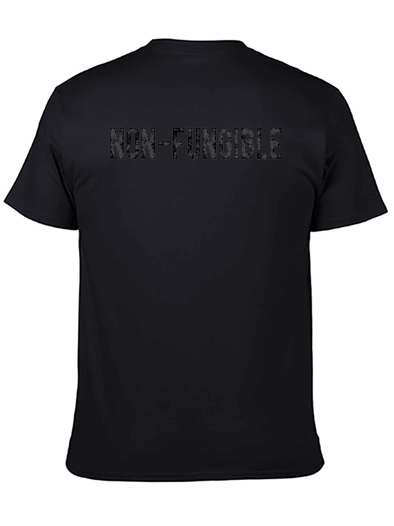 Non-Fungible Black Graphic Tee