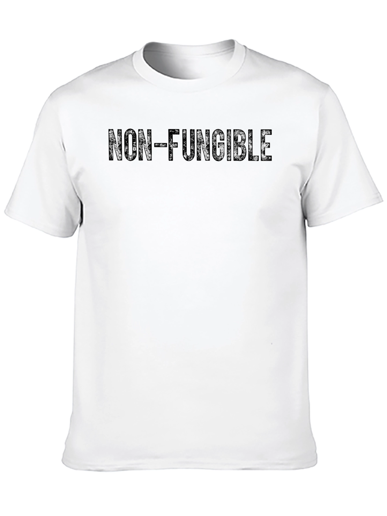 Non-Fungible Black Graphic Tee