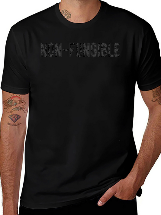 Non-Fungible Black Graphic Tee