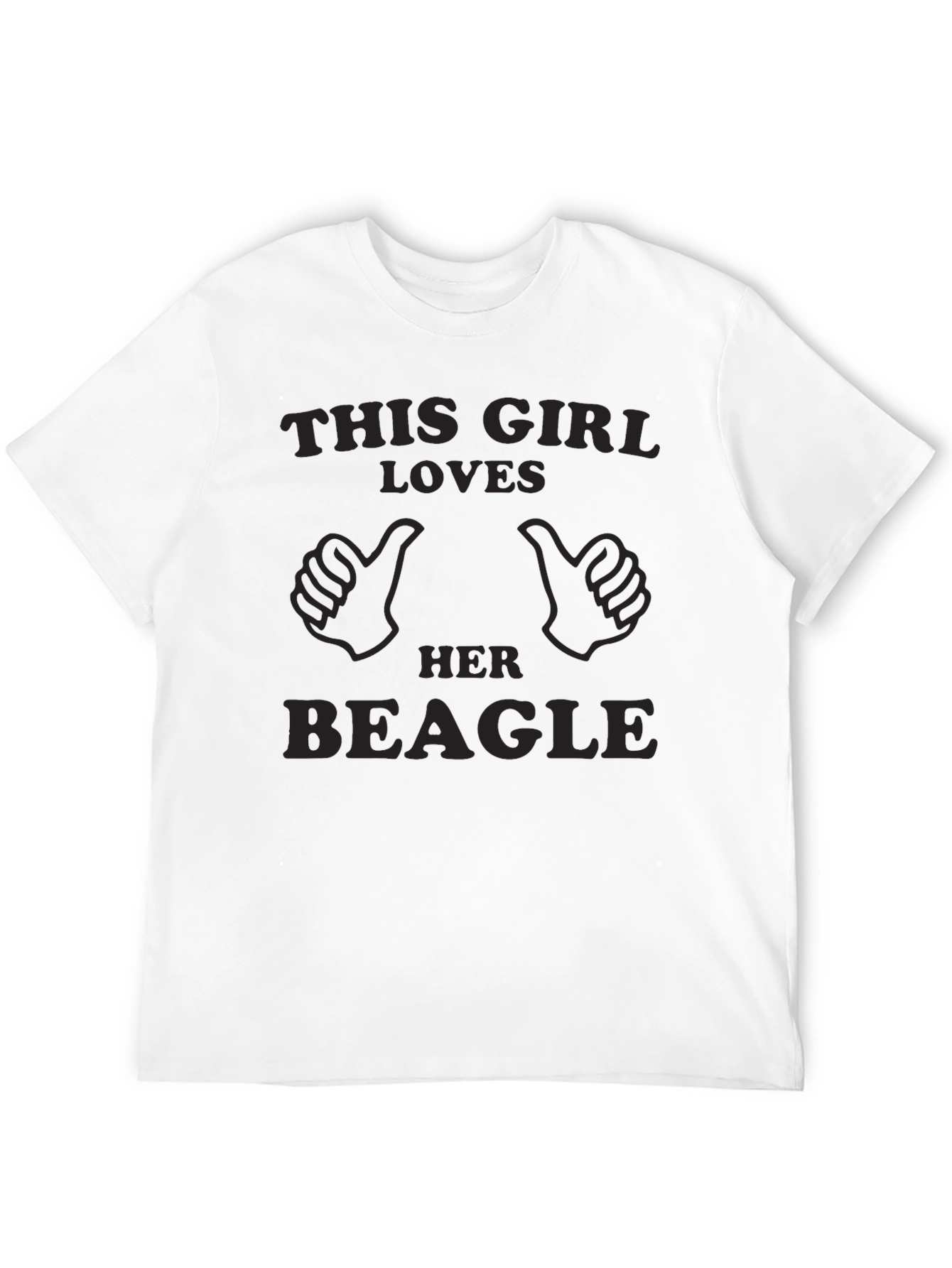 This Girl Loves Her Beagle T-Shirt