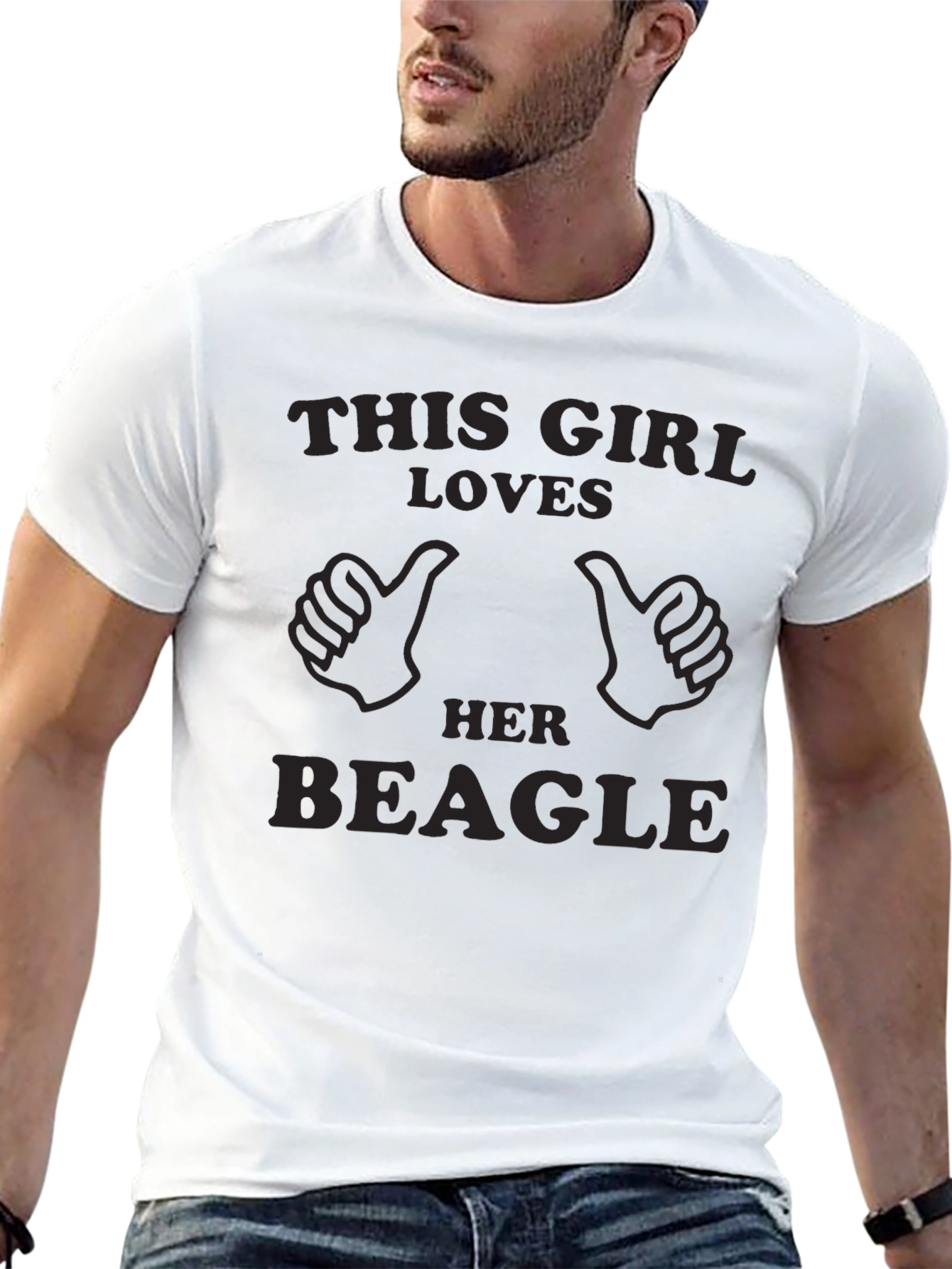 This Girl Loves Her Beagle T-Shirt