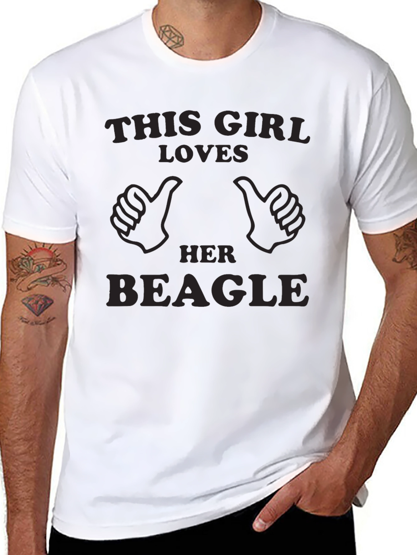 This Girl Loves Her Beagle T-Shirt