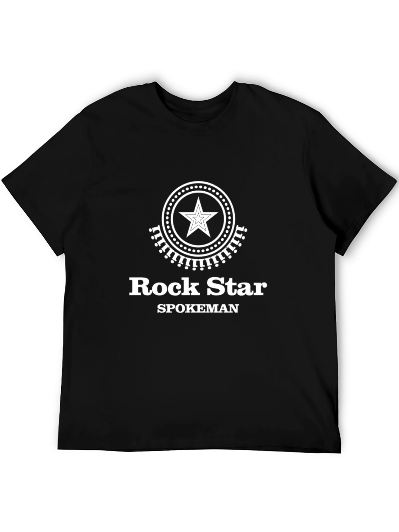 Rock Star Spokeman Black T-Shirt