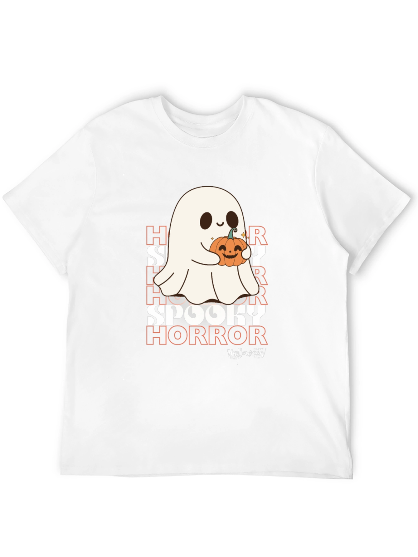 Halloween Spooky Horror Ghost T-Shirt