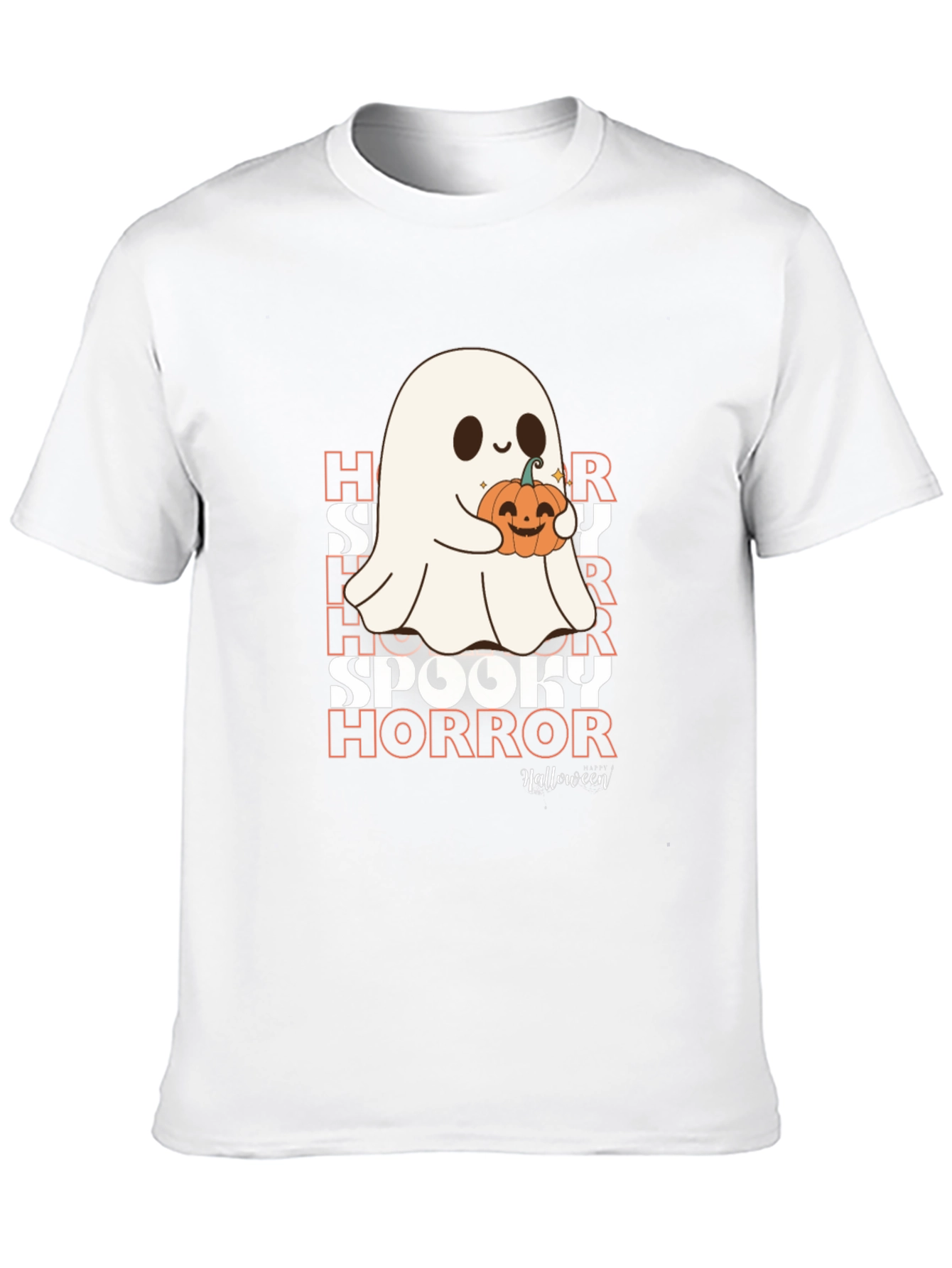 Halloween Spooky Horror Ghost T-Shirt