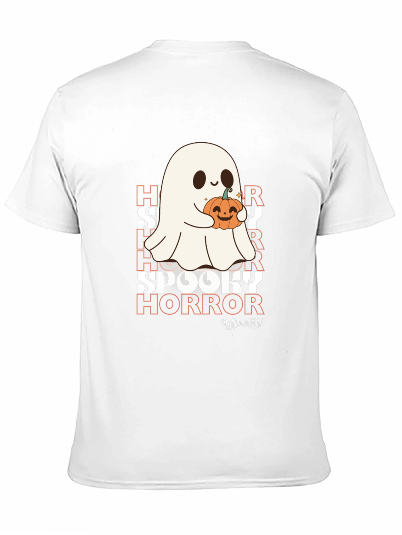 Halloween Spooky Horror Ghost T-Shirt