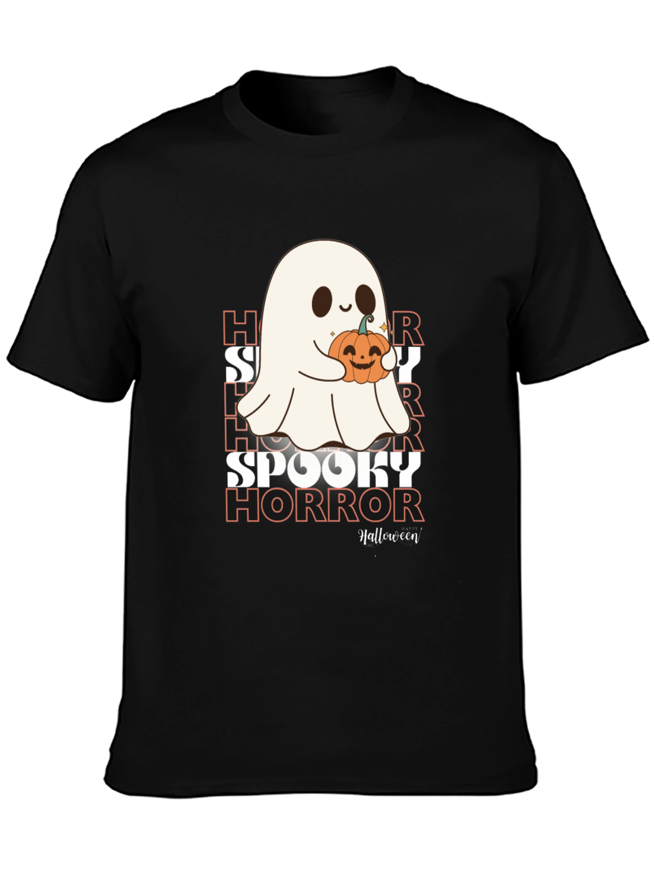 Halloween Spooky Horror Ghost T-Shirt