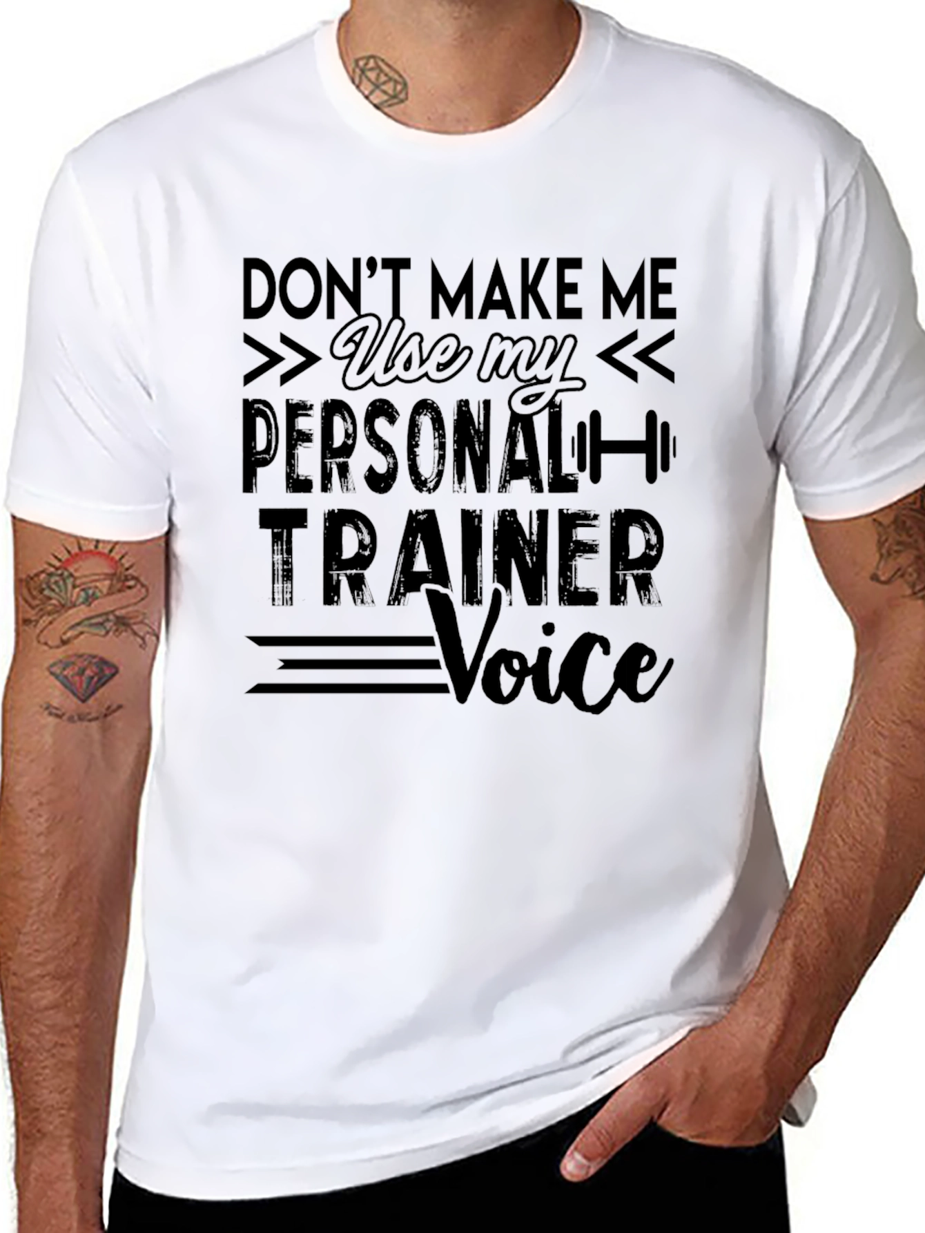 Personal Trainer Voice Funny T-Shirt