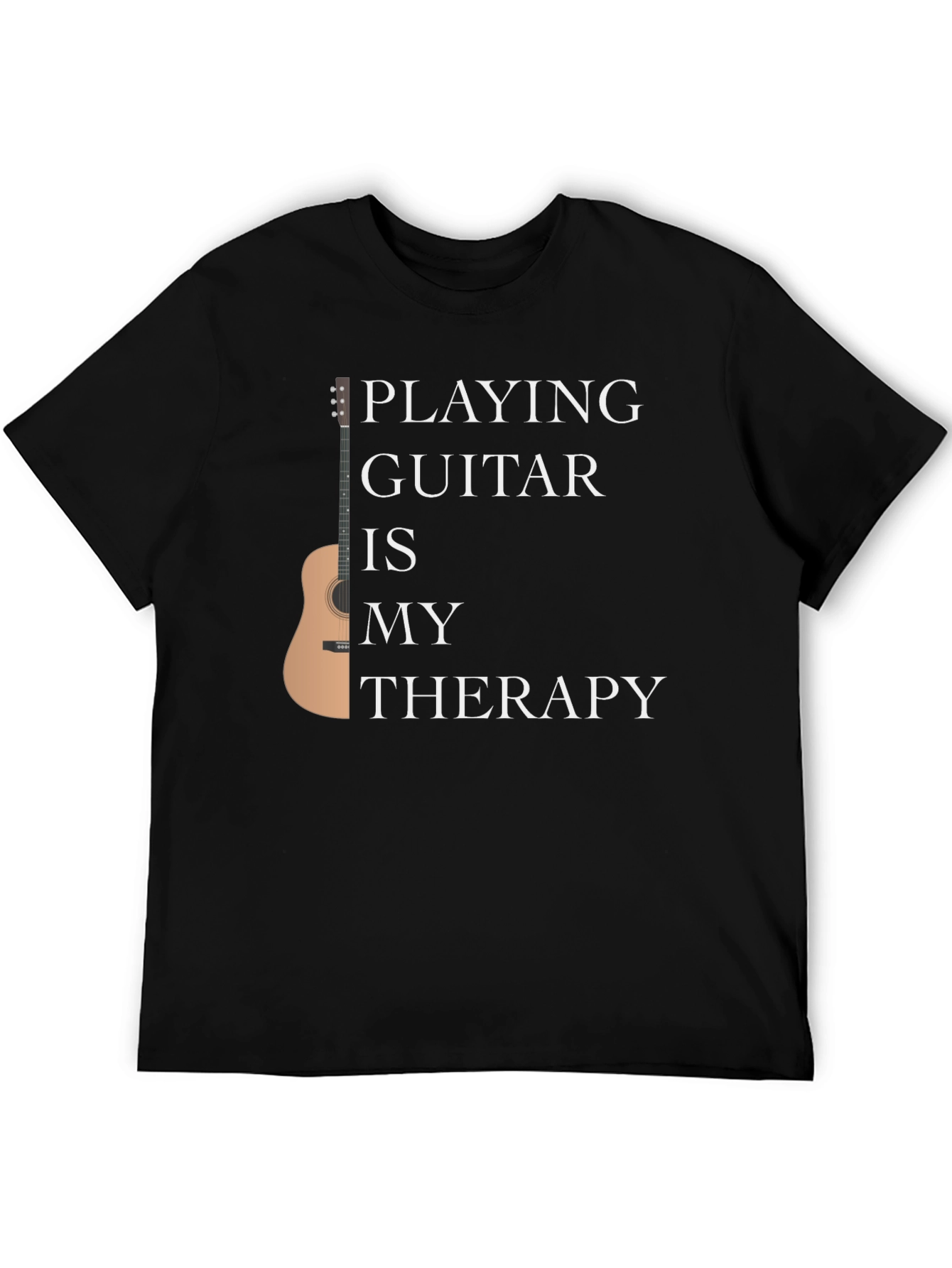Guitar Therapy T-Shirt - Music Lover Tee