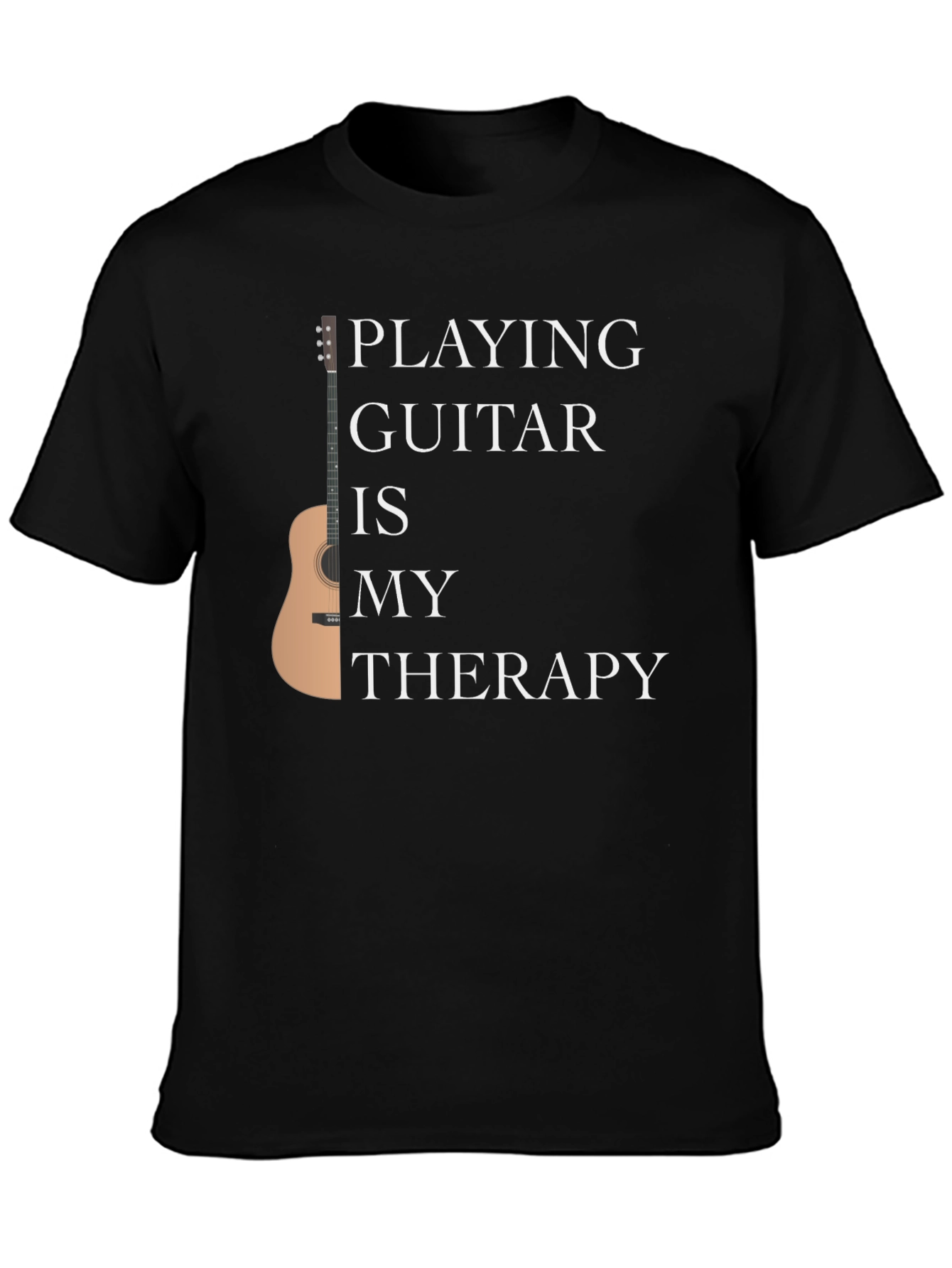 Guitar Therapy T-Shirt - Music Lover Tee