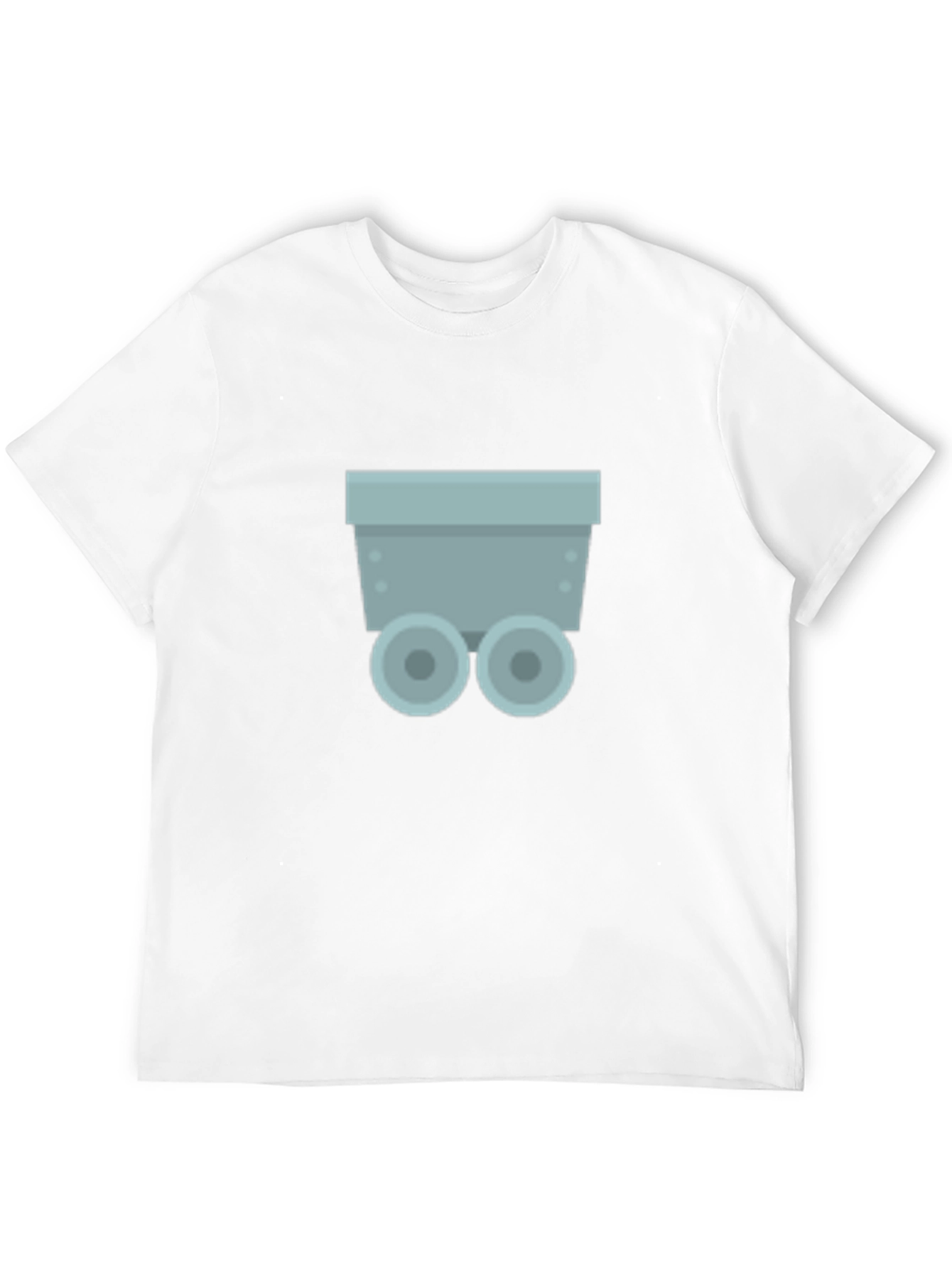 Minecart Graphic Tee - Black Crewneck