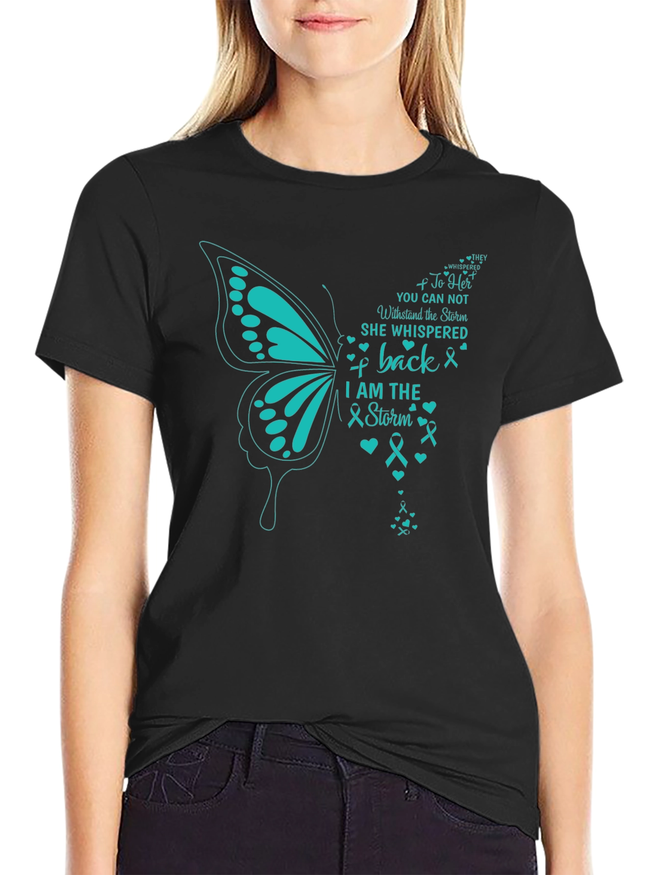 I Am The Storm Butterfly T-Shirt
