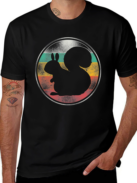 Retro Squirrel Graphic Tee