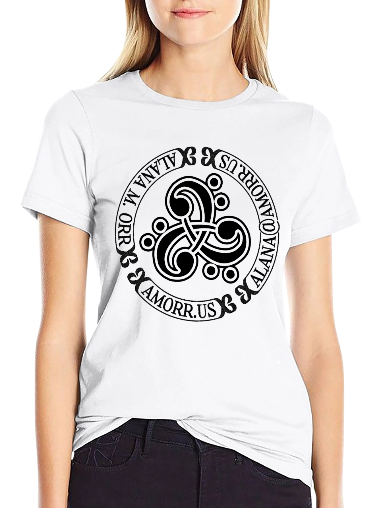 Amorr.Us Celtic Knot T-Shirt - Black