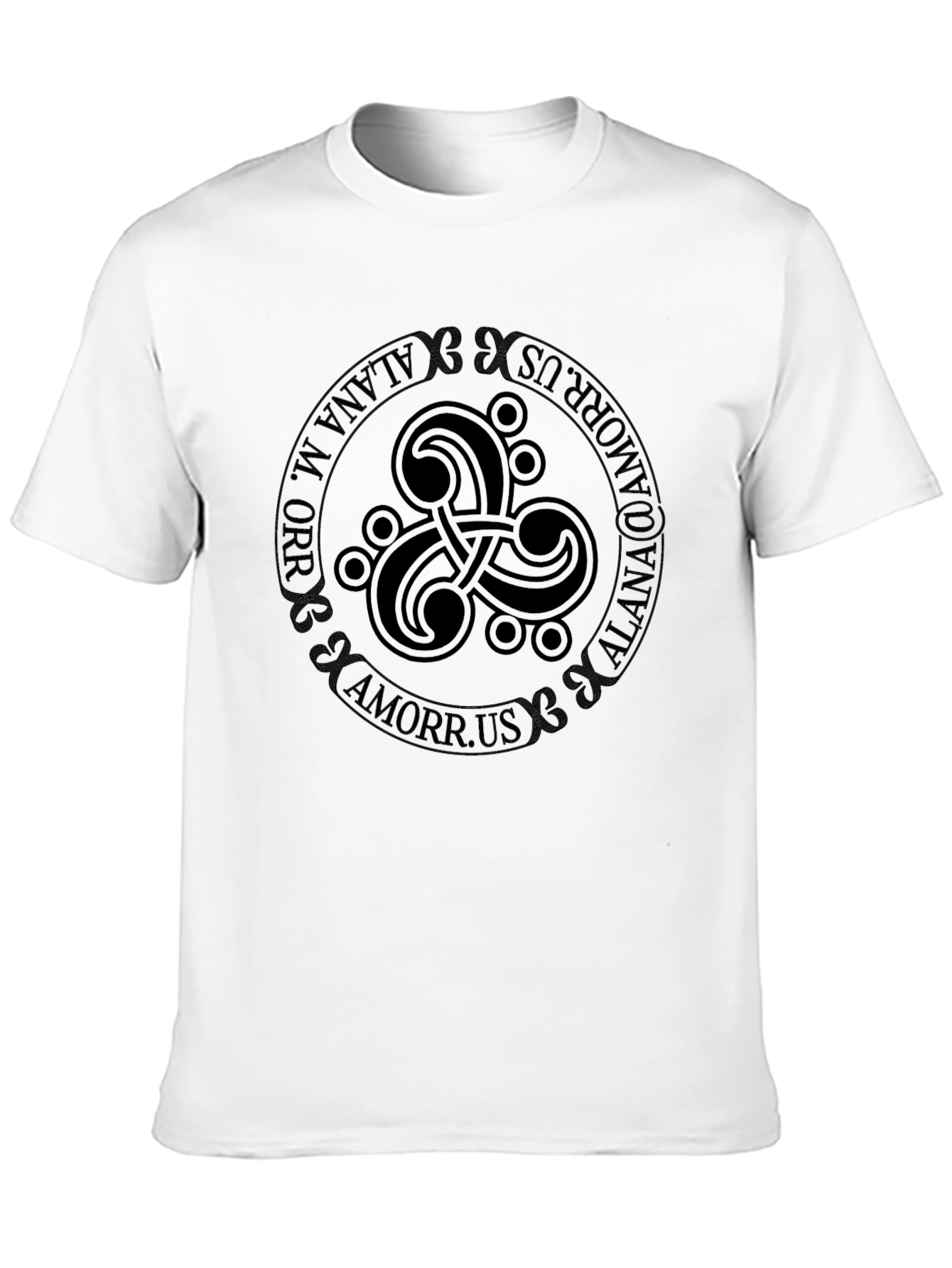 Amorr.Us Celtic Knot T-Shirt - Black