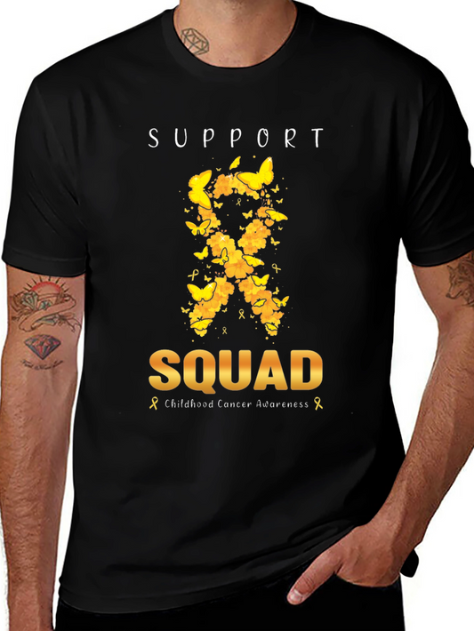 Childhood Cancer Awareness Support Squad T-Shirt