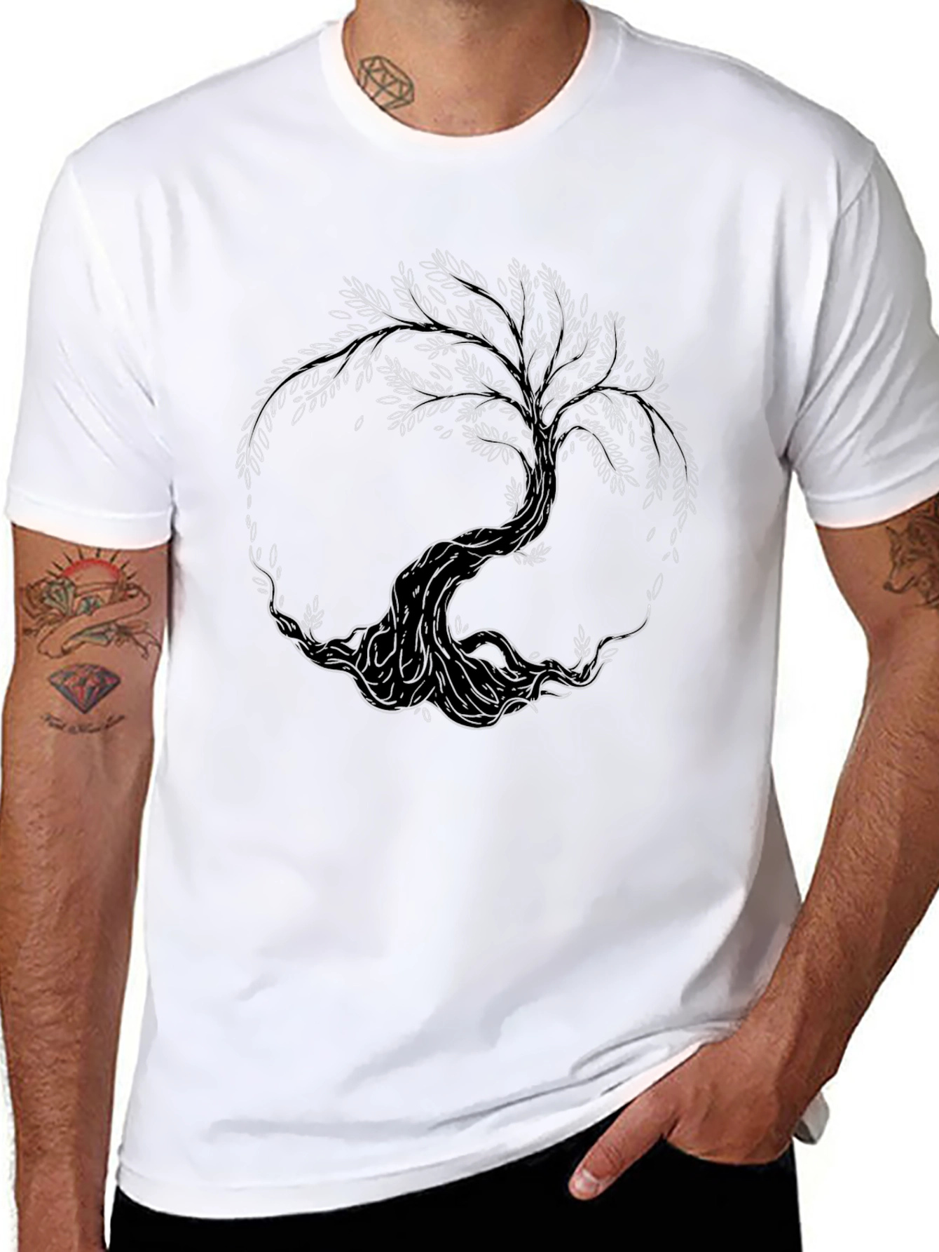 Black Tree of Life Graphic Tee