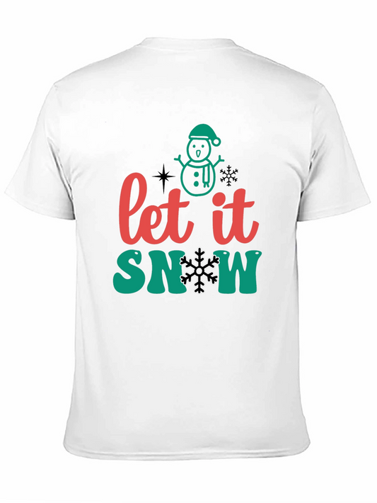 Festive Let it Snow Graphic Tee