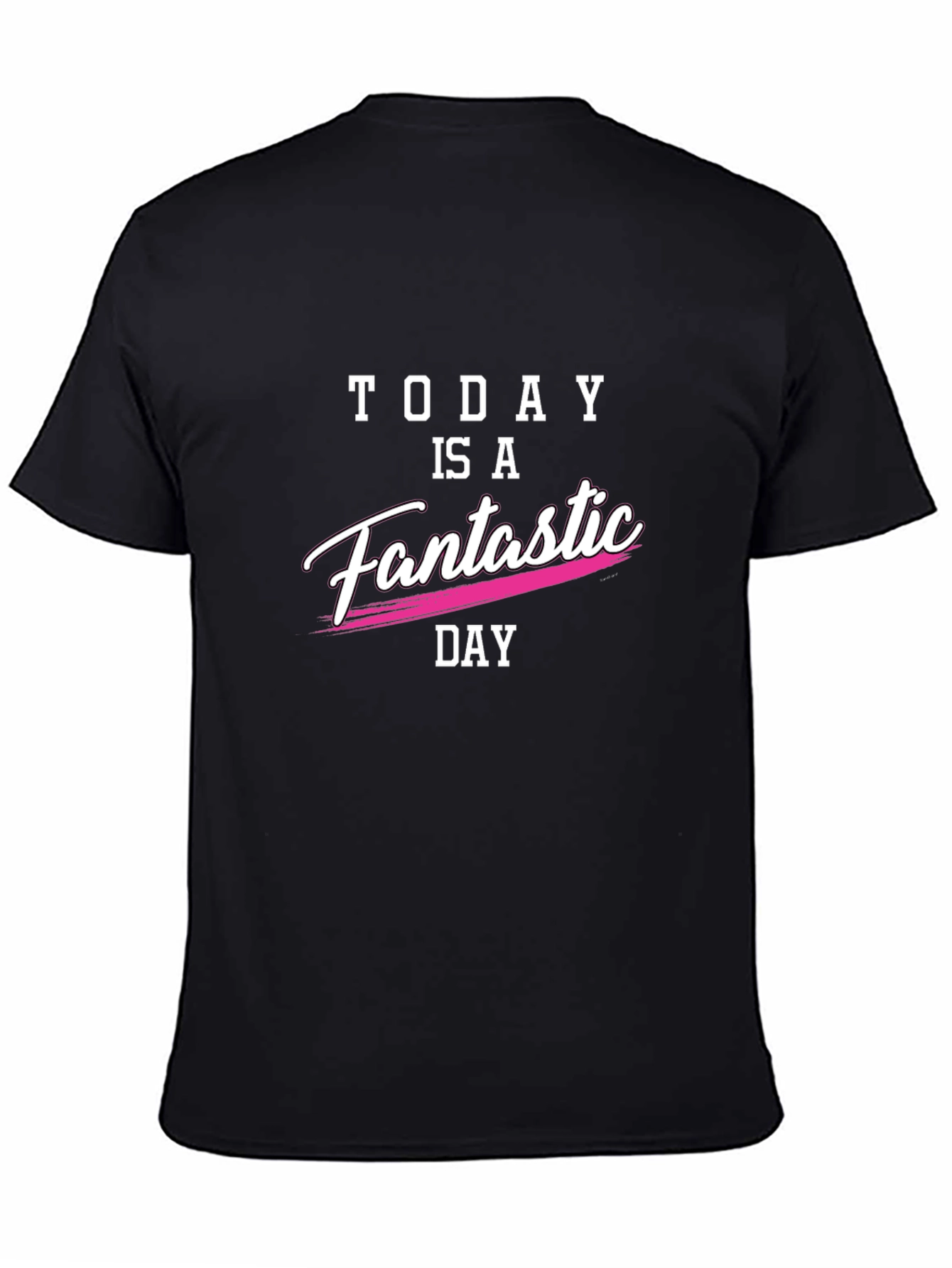 Today is a Fantastic Day Black T-Shirt